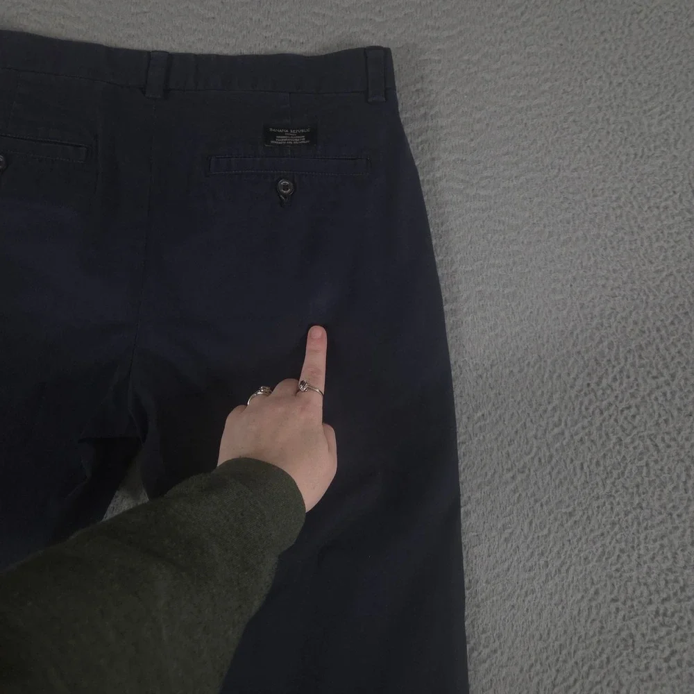 Banana Republic Pants Mens 31x30 Aiden Slim Leg Chino Stretch Cotton Trousers